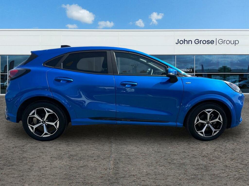 Ford Puma 1.0 Ecoboost Hybrid Mhev St-line Dct Hatchback AY74HXV Blue #2