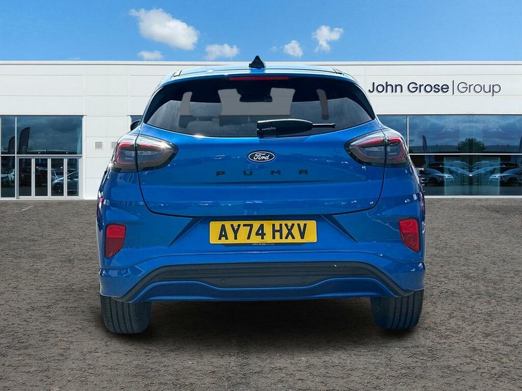 Ford Puma 1.0 Ecoboost Hybrid Mhev St-line Dct Hatchback AY74HXV Blue #4