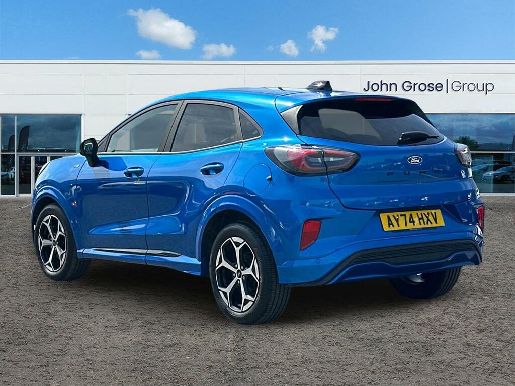 Ford Puma 1.0 Ecoboost Hybrid Mhev St-line Dct Hatchback AY74HXV Blue #5