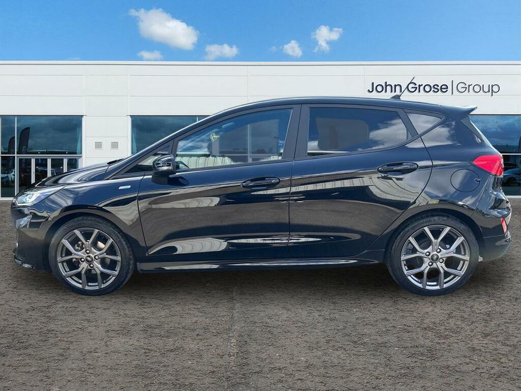 Ford Fiesta 1.0 Ecoboost St-line Hatchback AX23HYJ Black #6