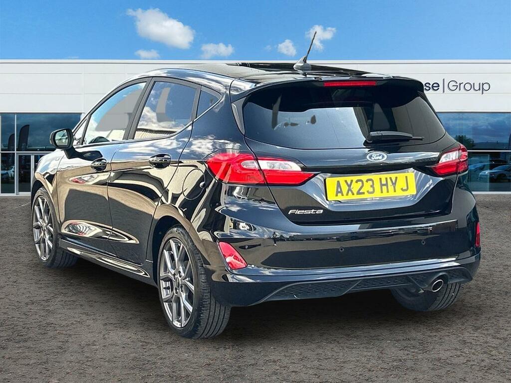 Ford Fiesta 1.0 Ecoboost St-line Hatchback AX23HYJ Black #5
