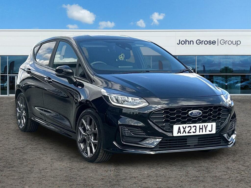 Ford Fiesta 1.0 Ecoboost St-line Hatchback Black