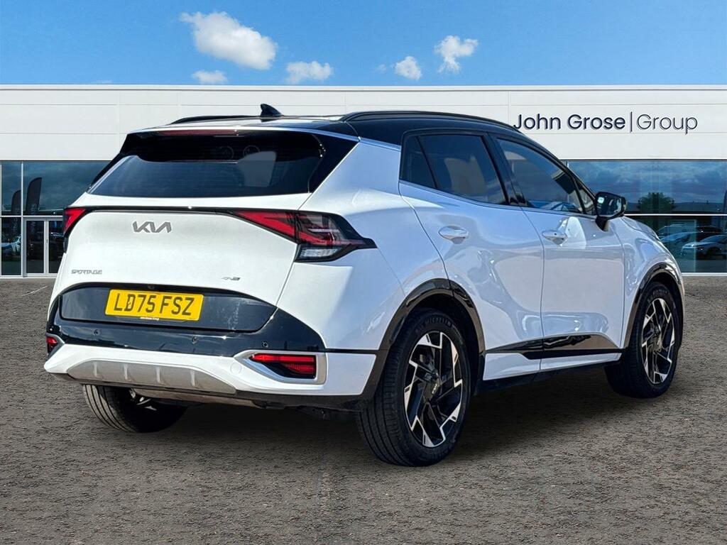 Kia Sportage 1.6T Gdi 157 48V Isg Gt-line S Dct Estate LD75FSZ White #3