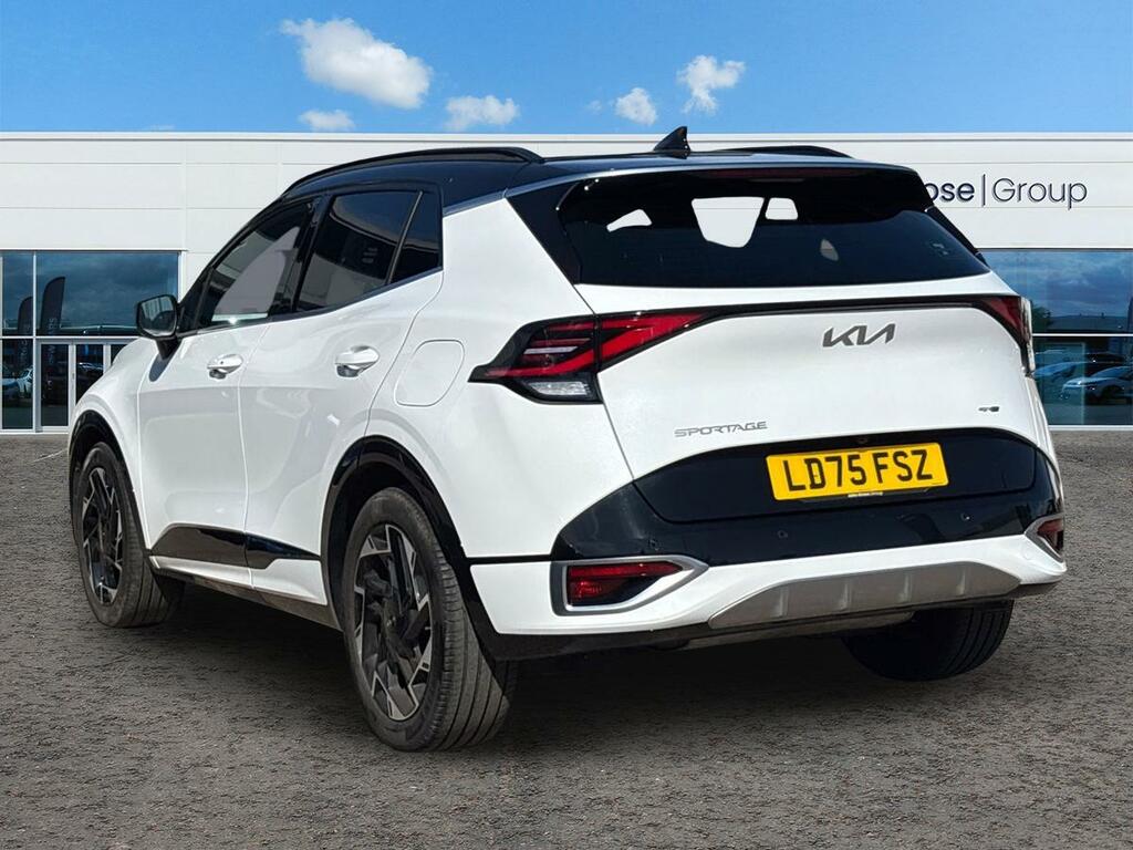 Kia Sportage 1.6T Gdi 157 48V Isg Gt-line S Dct Estate LD75FSZ White #5