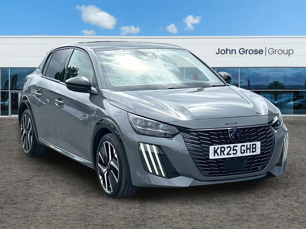 Peugeot 208 1.2 Hybrid 136 Gt E-dsc6 Hatchback Grey