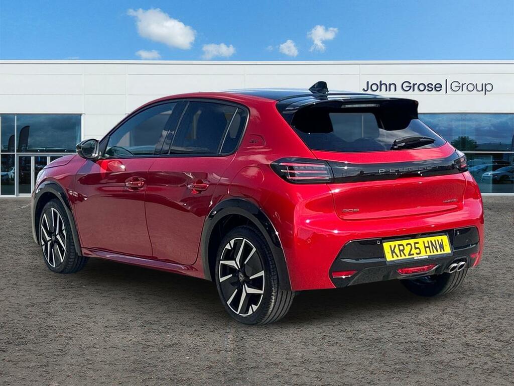 Peugeot 208 1.2 Hybrid 136 Gt E-dsc6 Hatchback KR25HNW Red #5