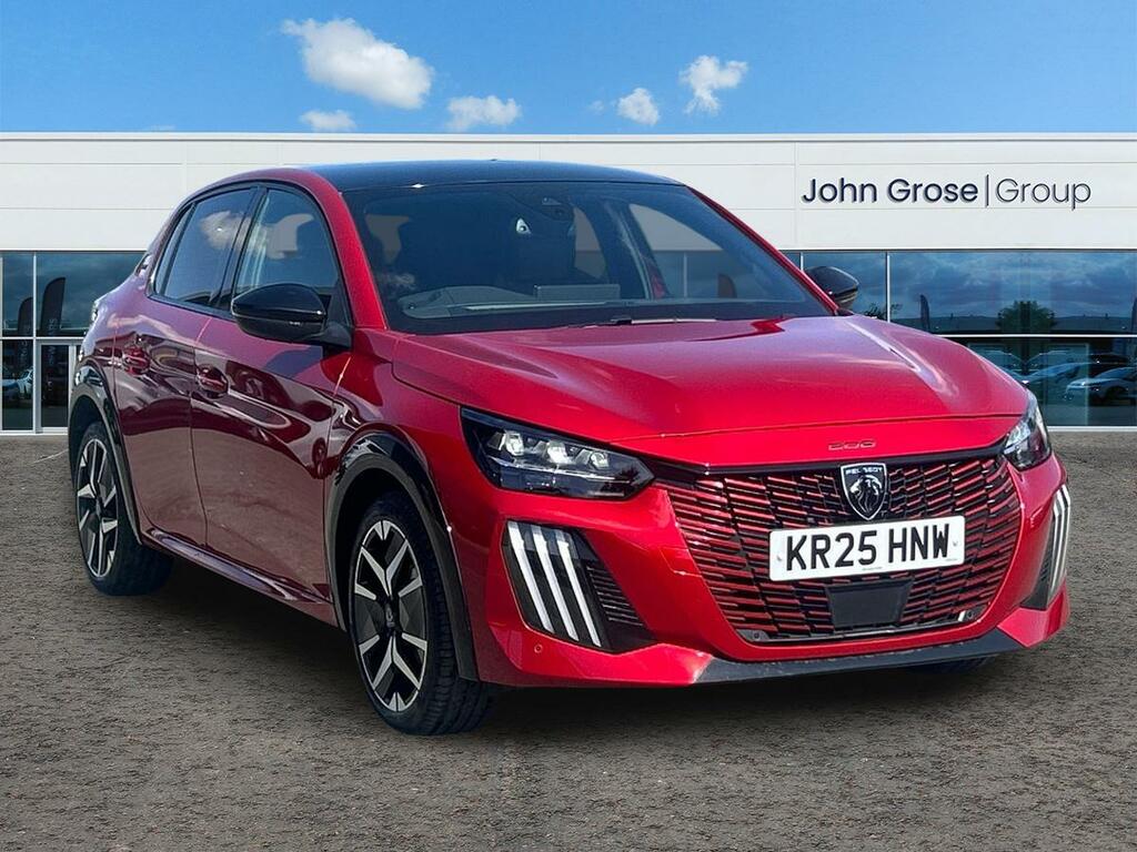 Peugeot 208 1.2 Hybrid 136 Gt E-dsc6 Hatchback Red