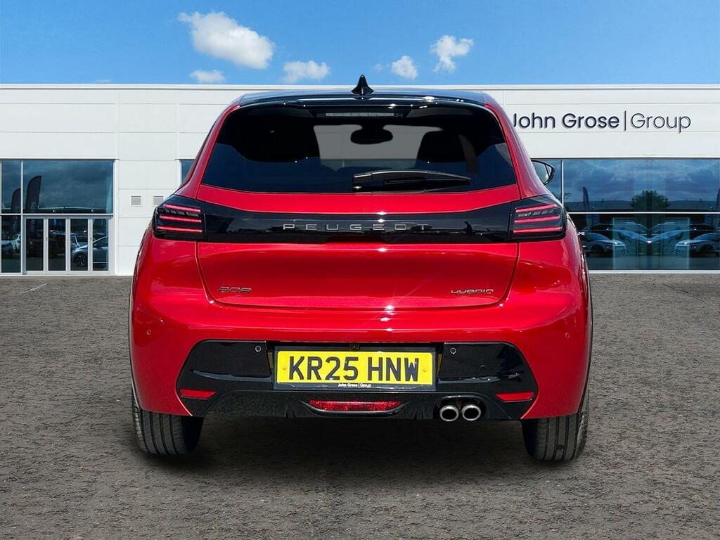 Peugeot 208 1.2 Hybrid 136 Gt E-dsc6 Hatchback KR25HNW Red #4