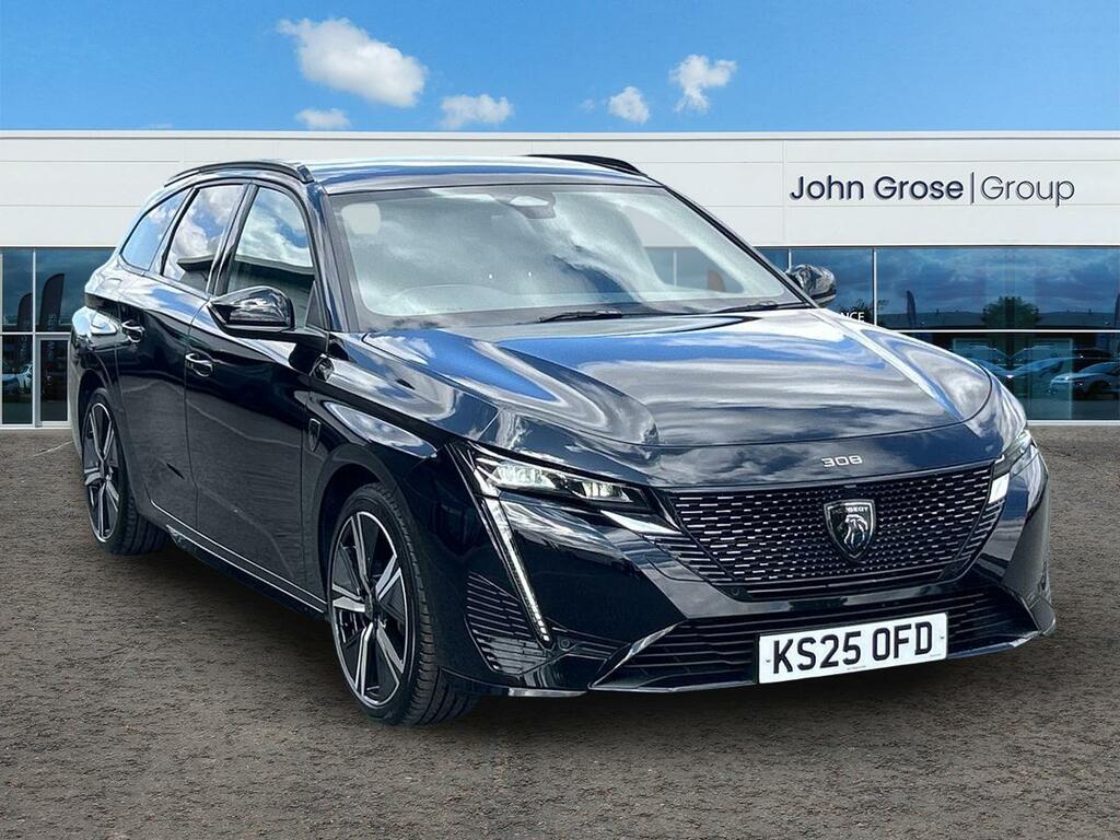 Peugeot 308 1.2 Hybrid 136 Gt E-dsc6 Estate Black