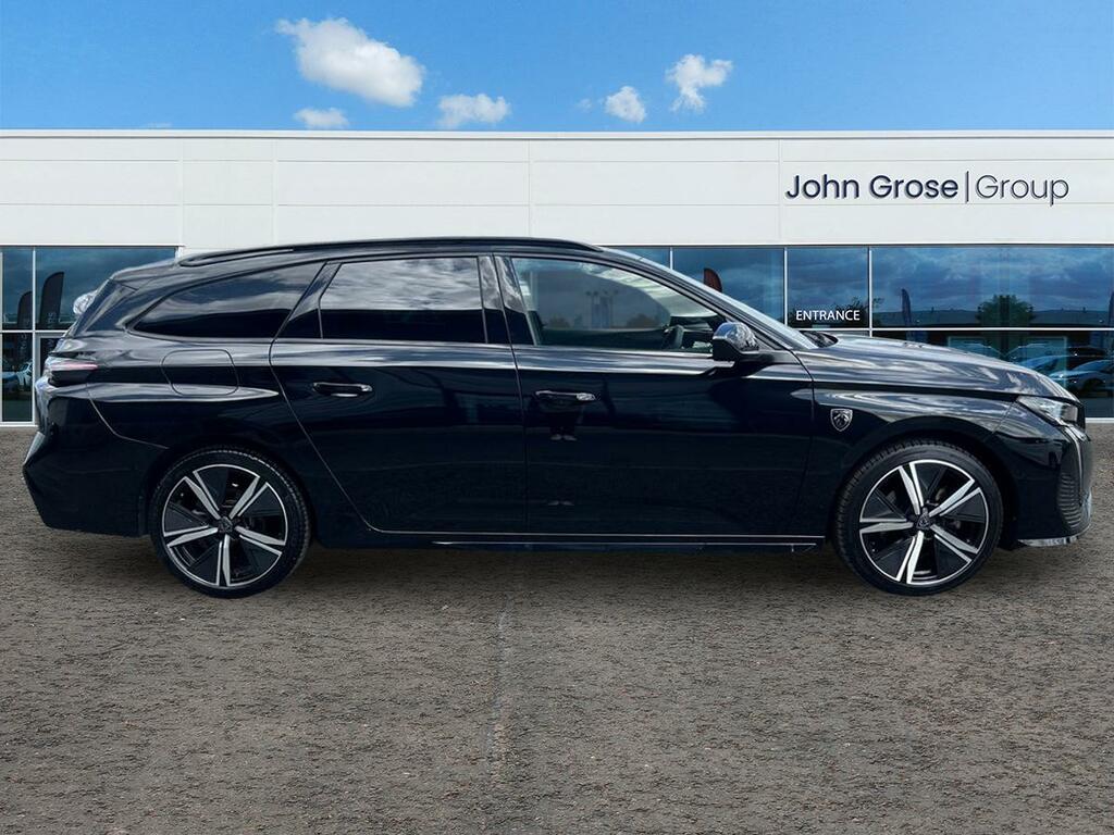 Peugeot 308 1.2 Hybrid 136 Gt E-dsc6 Estate KS25OFD Black #2