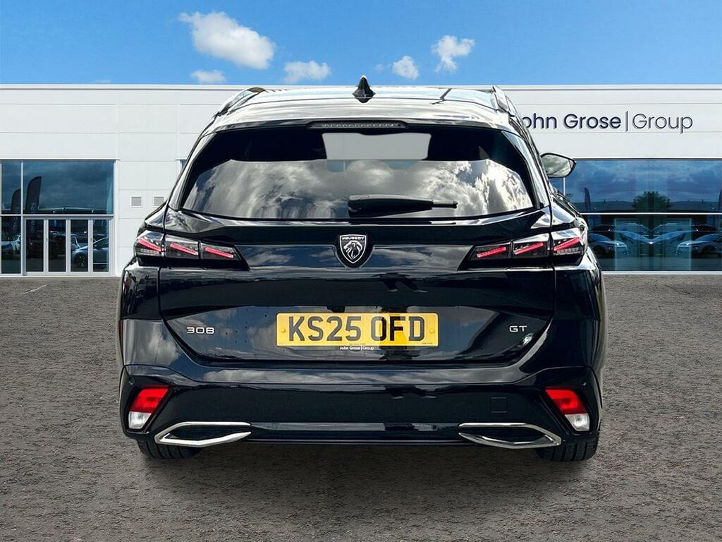 Peugeot 308 1.2 Hybrid 136 Gt E-dsc6 Estate KS25OFD Black #4