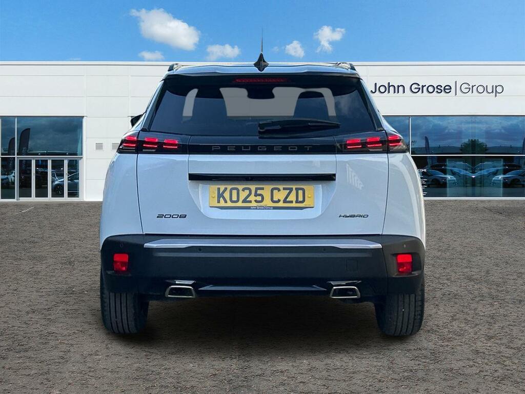 Peugeot 2008 1.2 Hybrid 145 Gt E-dsc6 Estate KO25CZD White #4