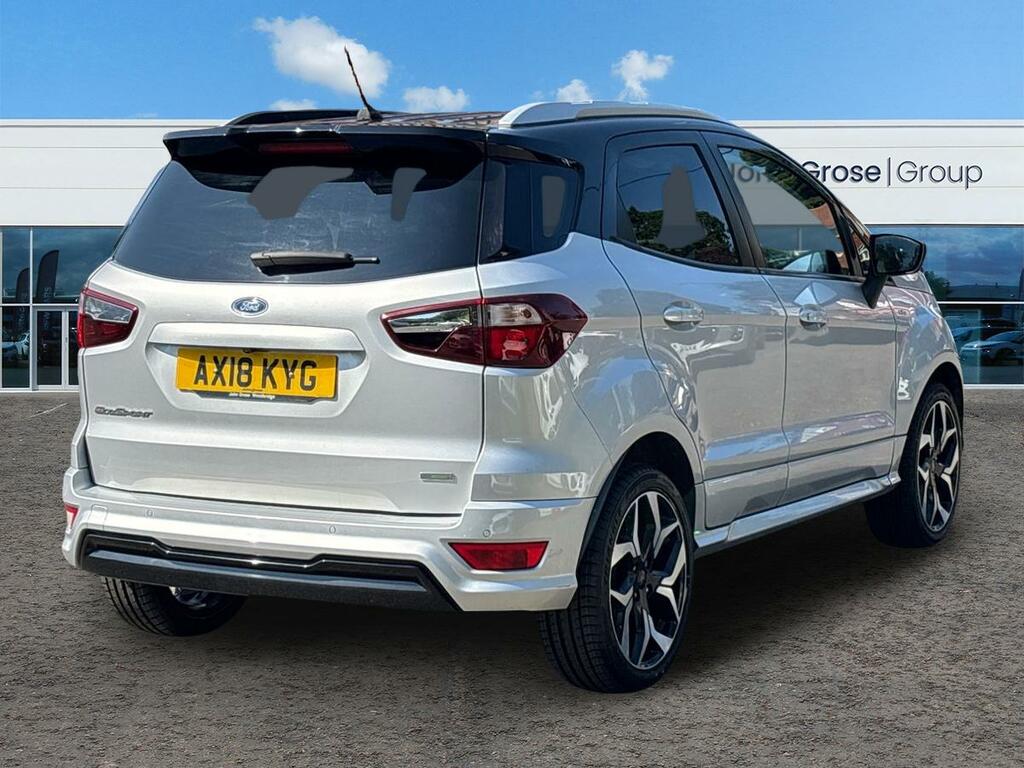 Ford Ecosport 1.0 Ecoboost 140 St-line Hatchback Silver #3