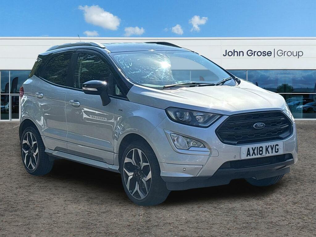 Ford Ecosport 1.0 Ecoboost 140 St-line Hatchback Silver