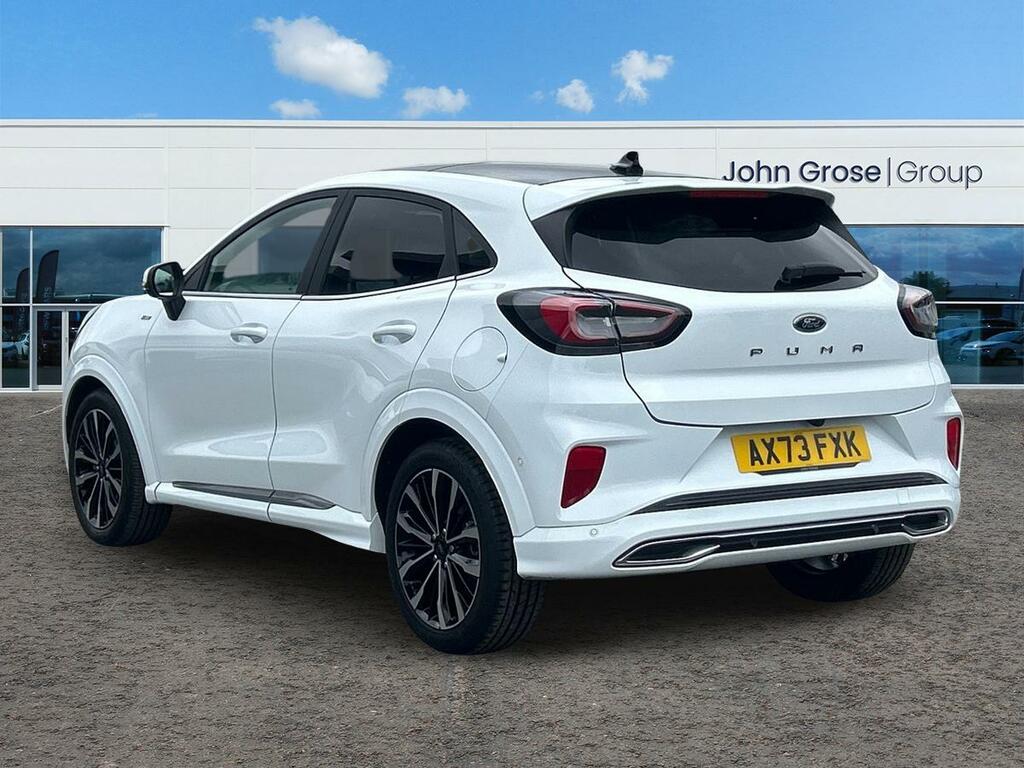 Ford Puma 1.0 Ecoboost Hybrid Mhev 155 St-line Vignale H AX73FXK White #5