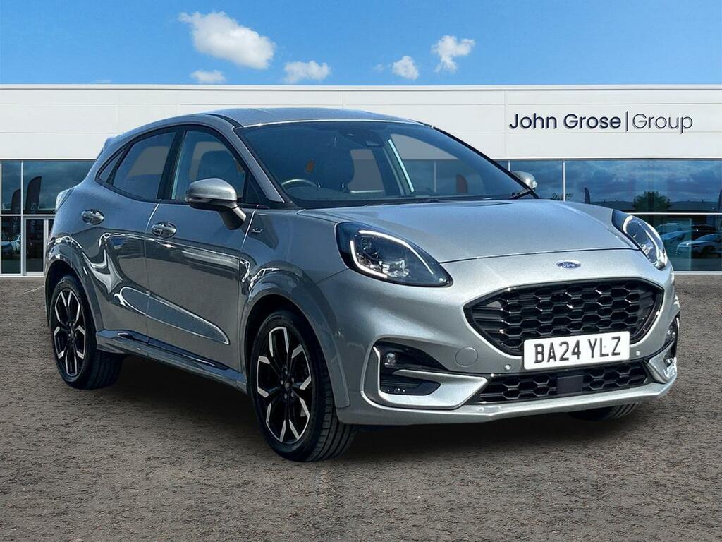 Ford Puma 1.0 Ecoboost Hybrid Mhev St-line X Dct Hatchba Silver