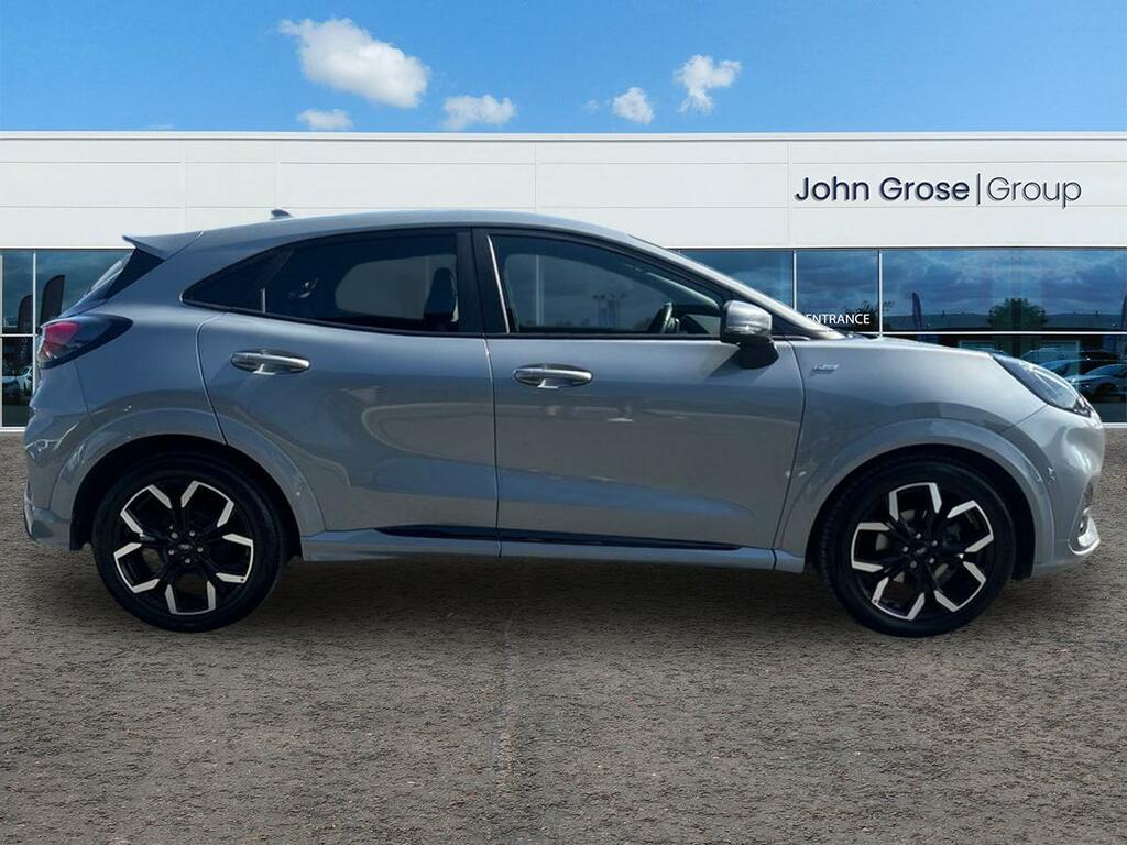 Ford Puma 1.0 Ecoboost Hybrid Mhev St-line X Dct Hatchba Silver #2