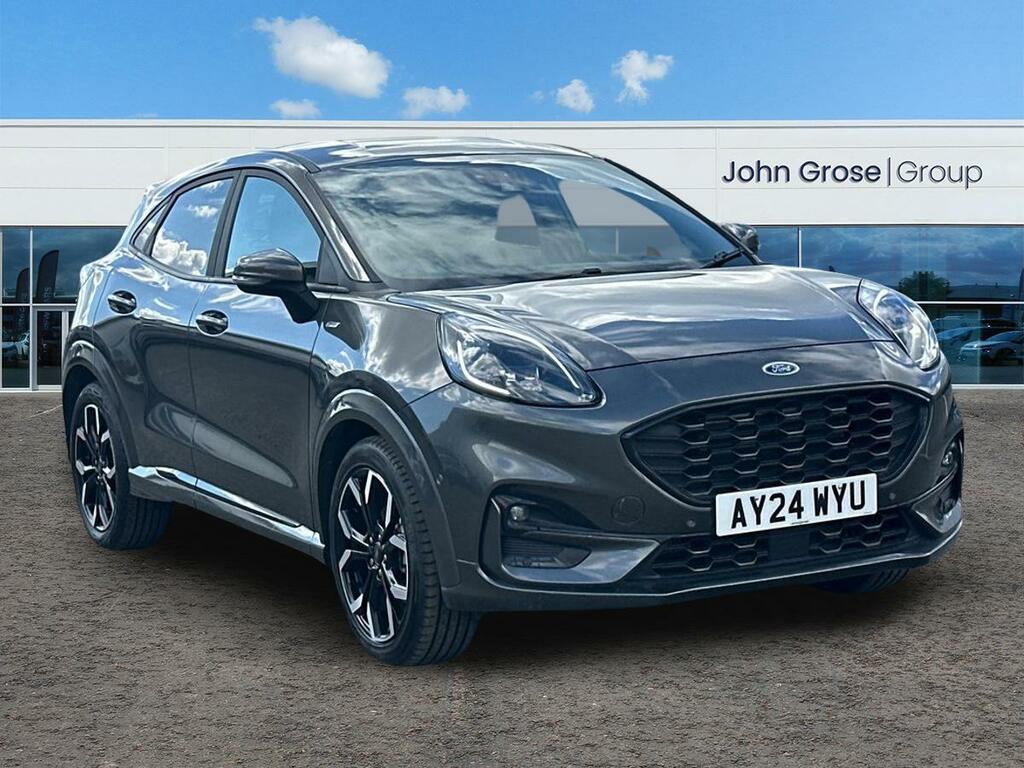 Ford Puma 1.0 Ecoboost Hybrid Mhev St-line X Dct Hatchba AY24WYU Grey