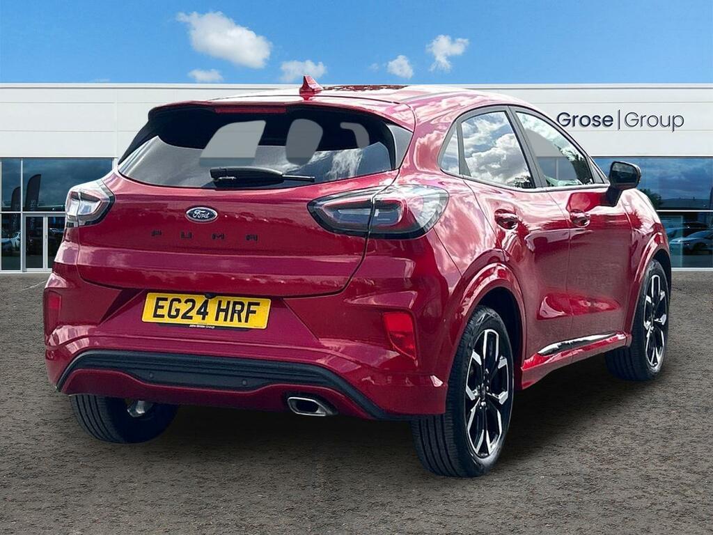 Ford Puma 1.0 Ecoboost Hybrid Mhev St-line X Dct Hatchba EG24HRF Red #3