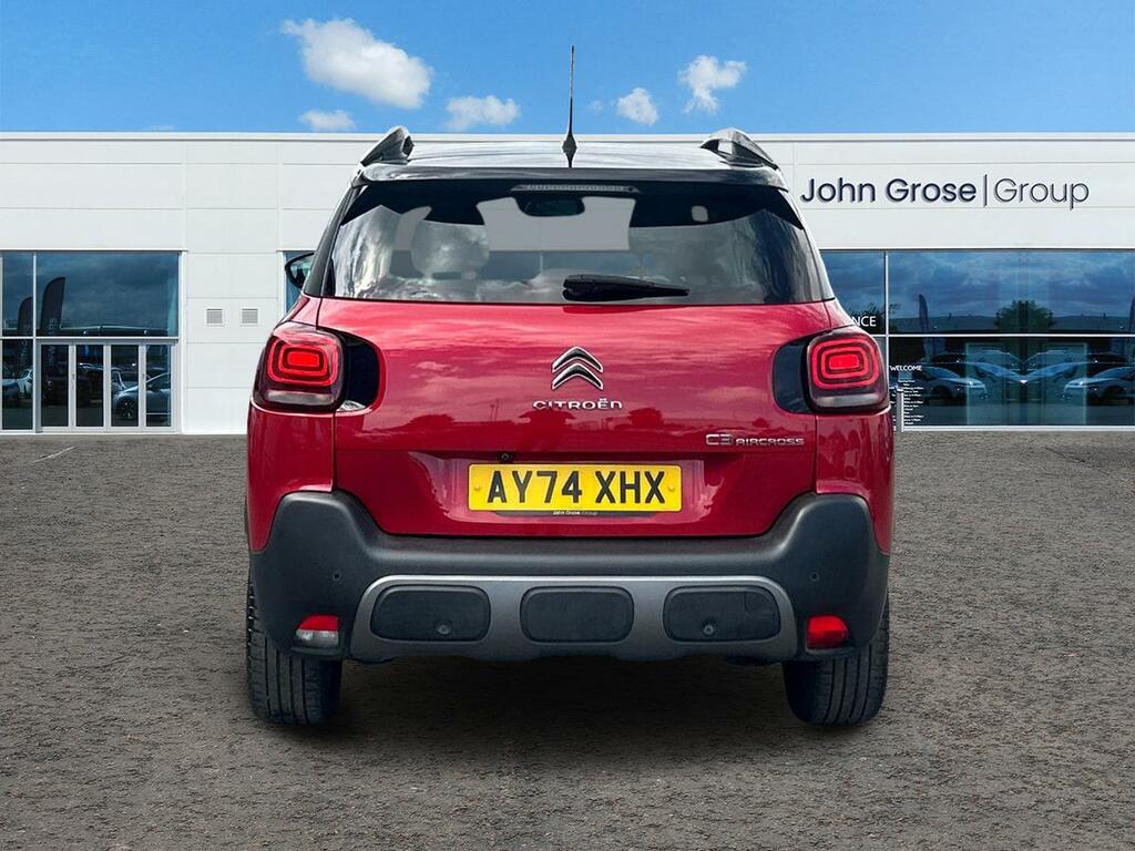 Citroen C3 Aircross 1.2 Puretech 110 Max Hatchback AY74XHX Red #4