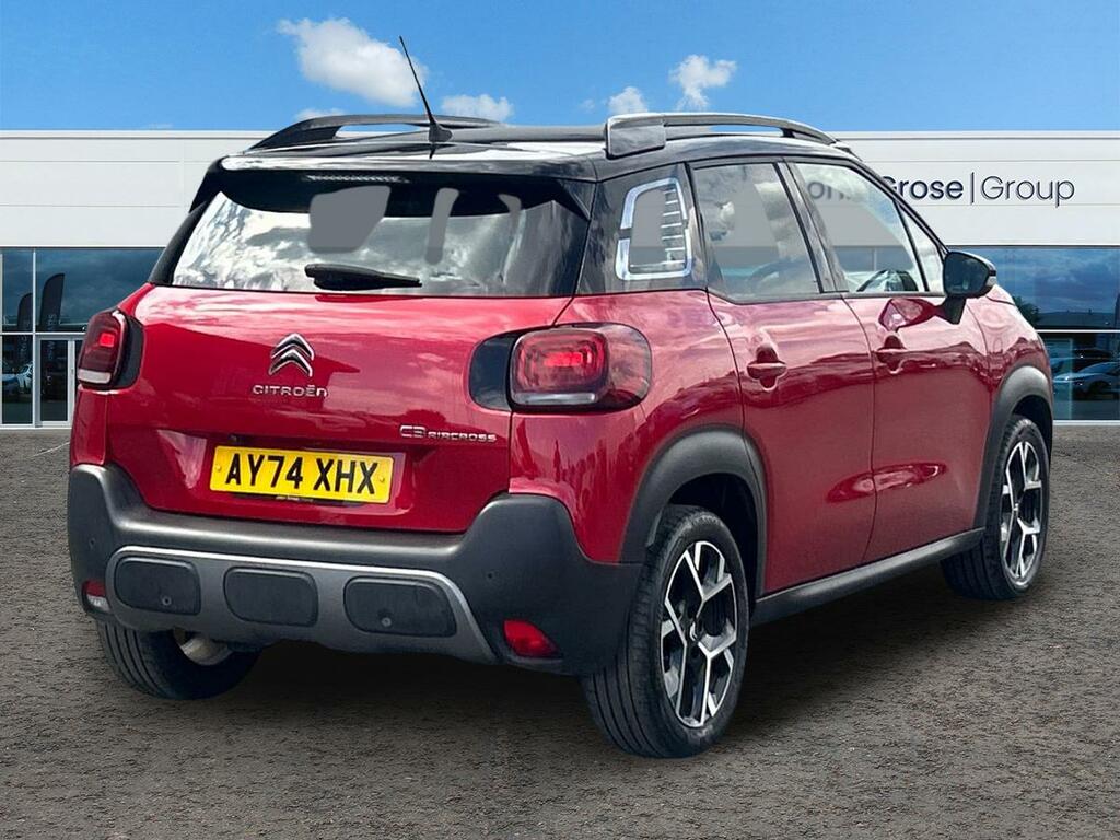 Citroen C3 Aircross 1.2 Puretech 110 Max Hatchback AY74XHX Red #3