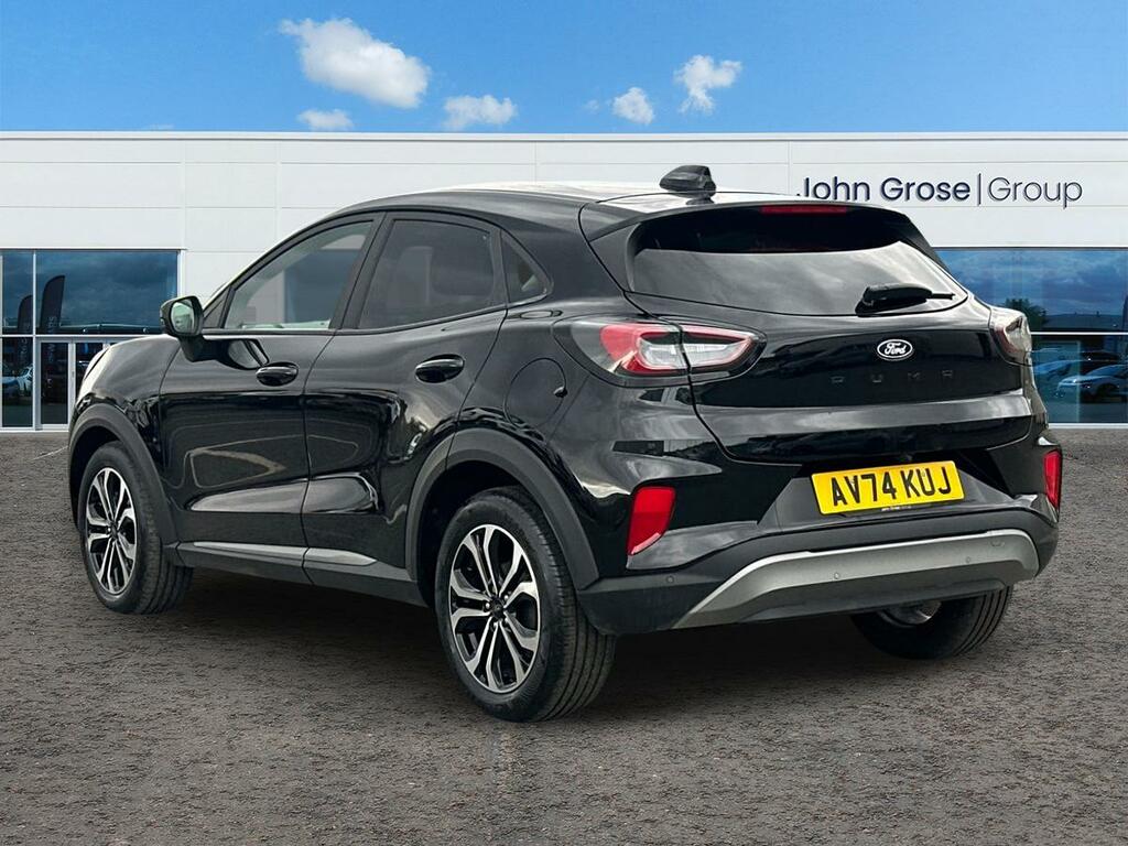 Ford Puma 1.0 Ecoboost Hybrid Mhev Titanium Hatchback AV74KUJ Black #5