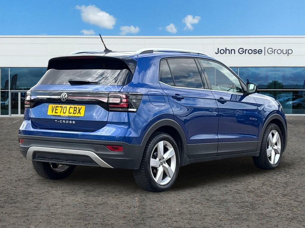 Volkswagen T-Cross 1.0 Tsi 110 Sel Dsg Estate Blue #3