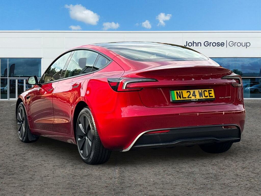 Tesla Model 3 Long Range Awd Saloon Red #5