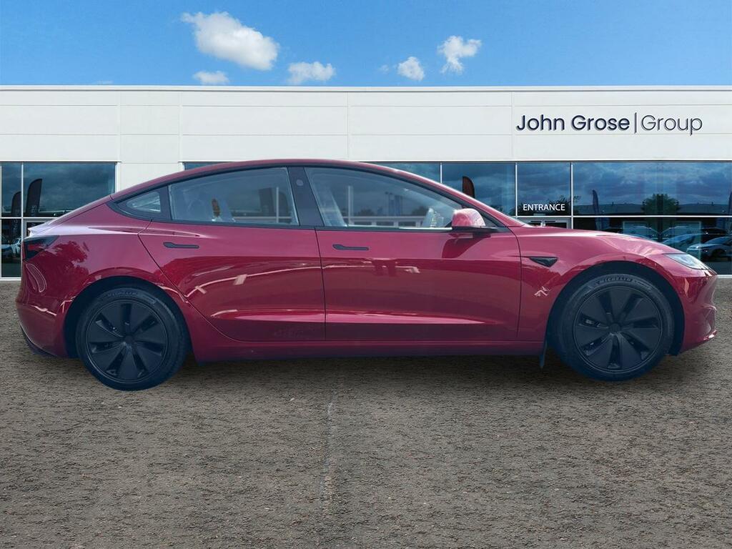 Tesla Model 3 Long Range Awd Saloon Red #2