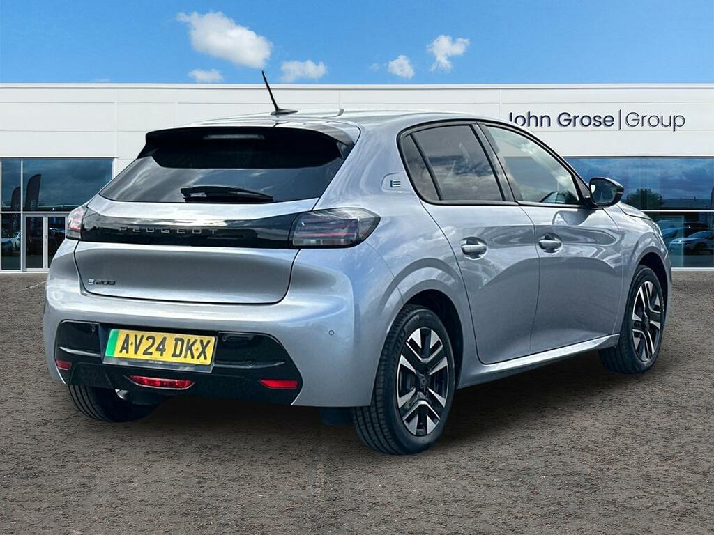 Peugeot e-208 100Kw E-style 50Kwh Hatchback Grey #3