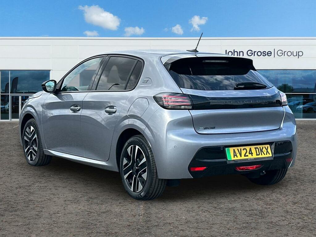 Peugeot e-208 100Kw E-style 50Kwh Hatchback Grey #5