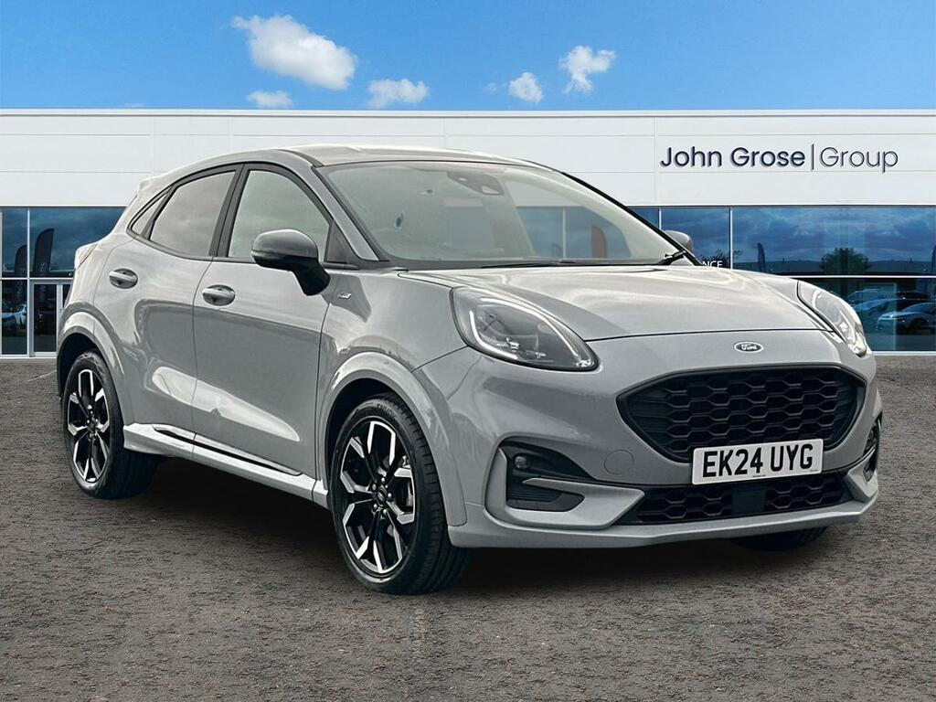 Ford Puma 1.0 Ecoboost Hybrid Mhev St-line X Hatchback Grey
