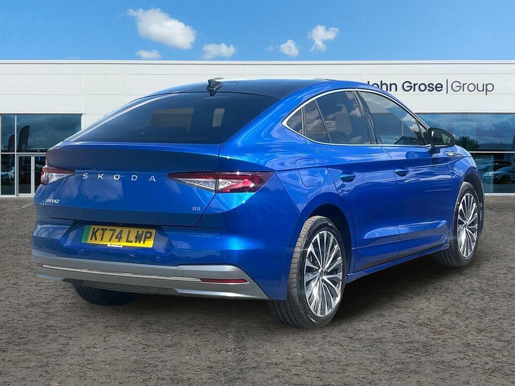Skoda ENYAQ 210Kw 85 Laurin Klement 82Kwh Estate Blue #3