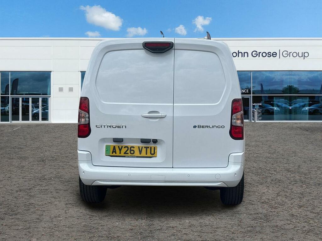 Citroen e-Berlingo 100Kw 52Kwh Van Driver Panel Van White #4