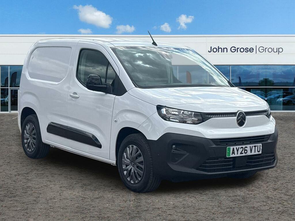 Citroen e-Berlingo 100Kw 52Kwh Van Driver Panel Van White