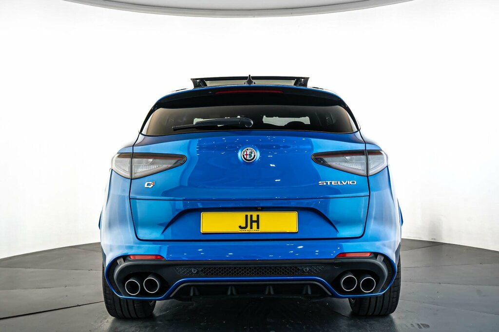 Alfa Romeo Stelvio 2.9 V6 Bi-turbo Quadrifoglio Q4 Awd Euro 6 S Blue #8