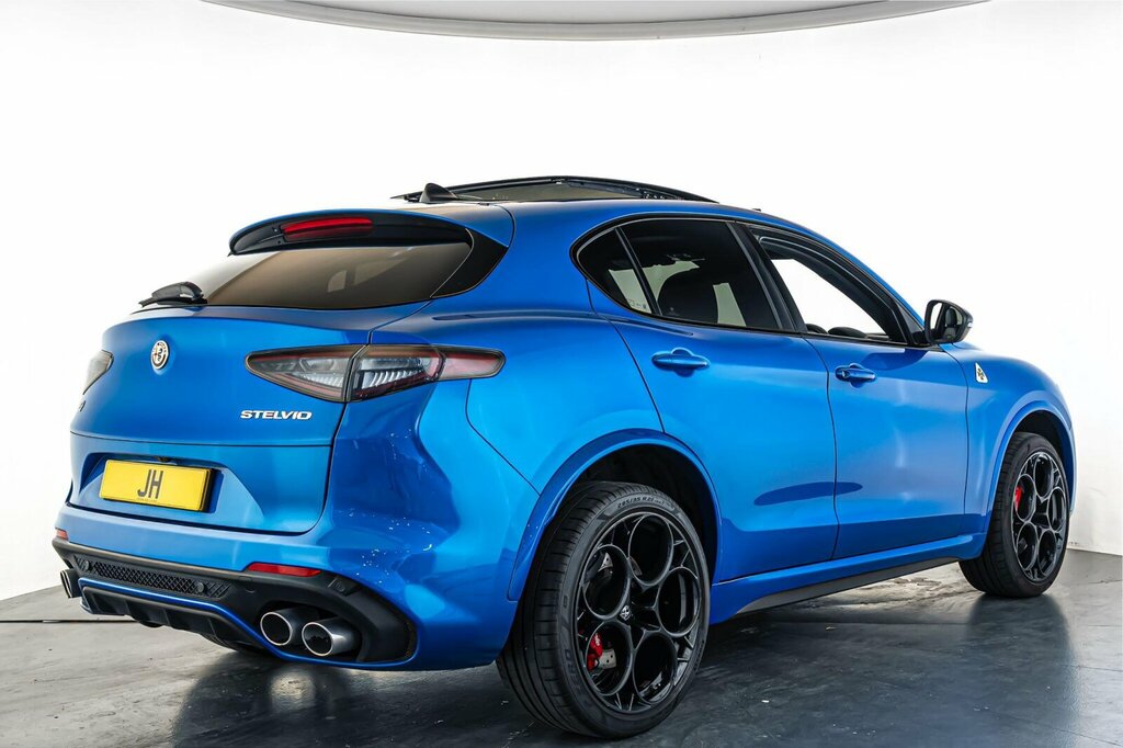 Alfa Romeo Stelvio 2.9 V6 Bi-turbo Quadrifoglio Q4 Awd Euro 6 S Blue #9