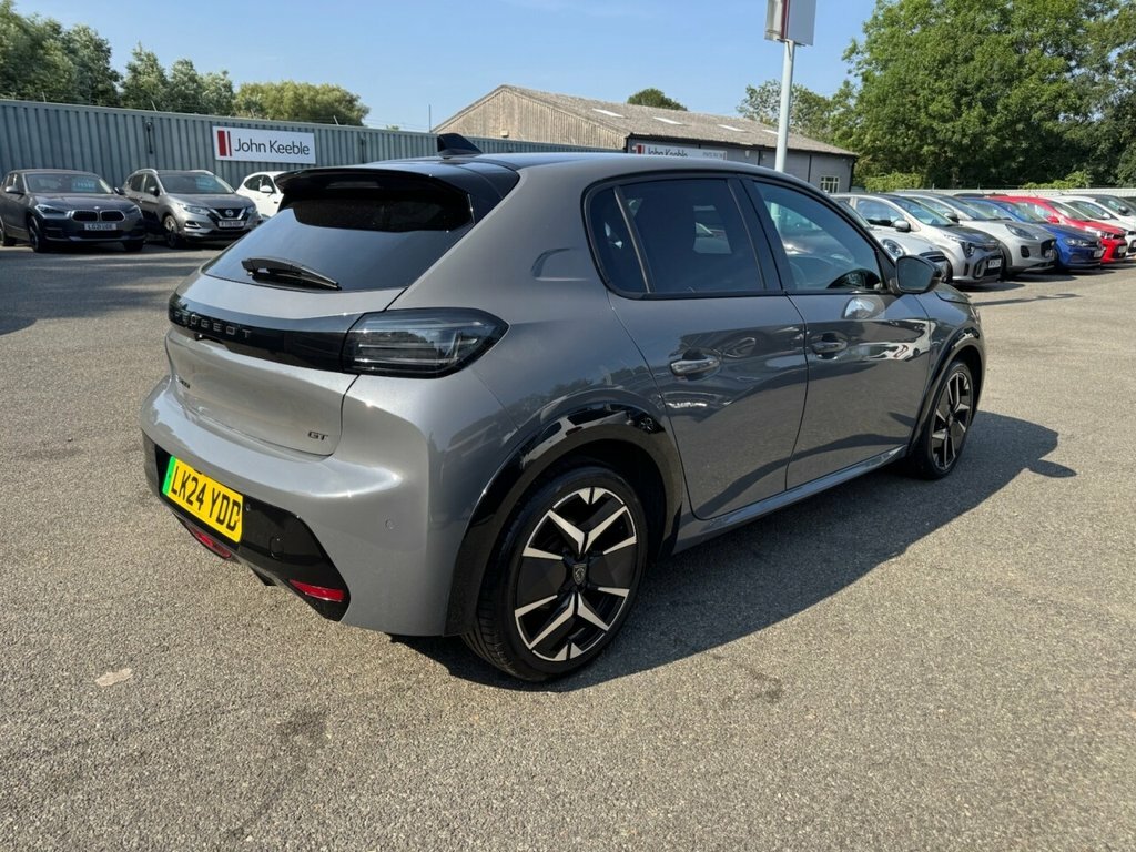 Peugeot e-208 Hatchback LK24YDD Grey #5