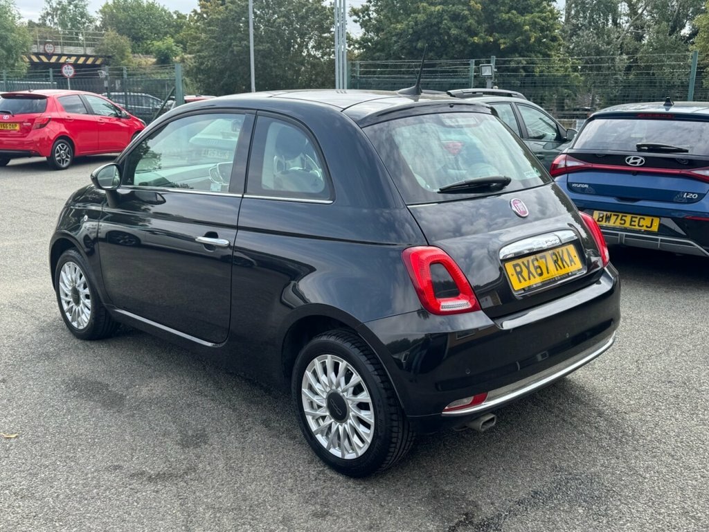 Fiat 500 1.2L Lounge RX67RKA Black #2