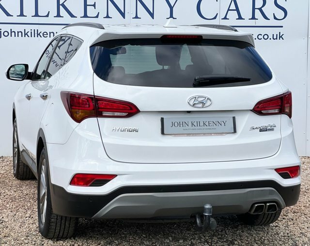 Hyundai Santa Fe Crdi Blue Drive Premium White #4