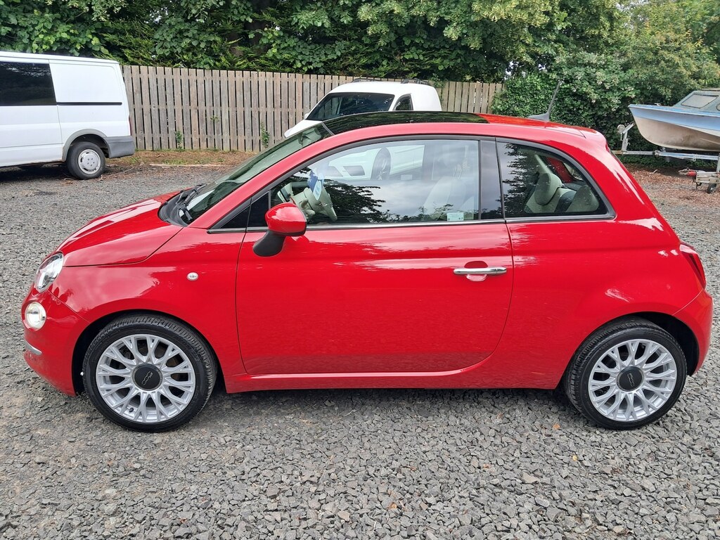 Fiat 500 1.2 Lounge PJ19EBX Red #4