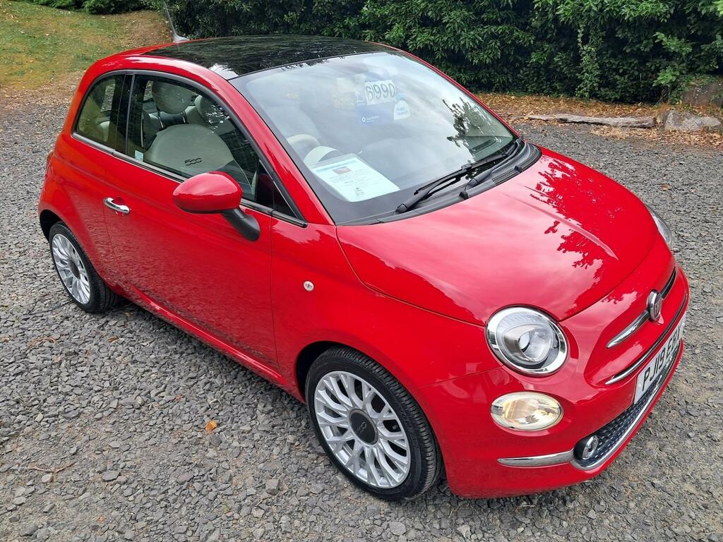 Fiat 500 1.2 Lounge Red