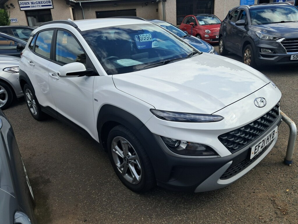 Hyundai Kona 1.0 Tgdi 48V Mhev Se Connect White