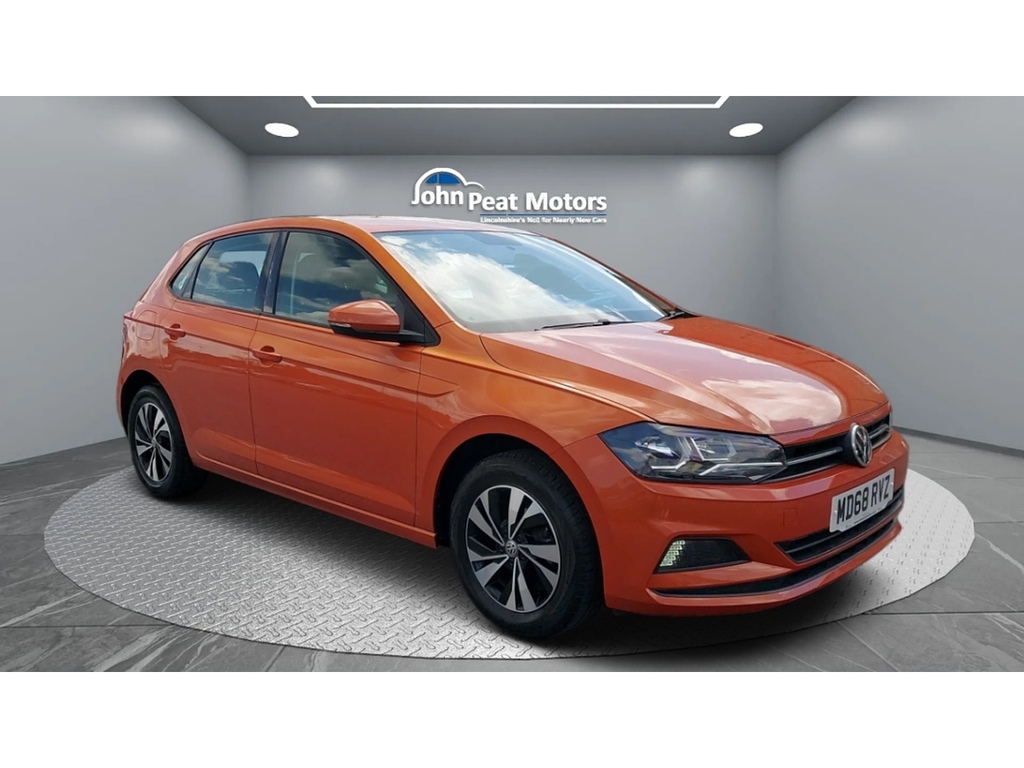 Volkswagen Polo Se Tsi 95Bhp MD68RVZ Orange #3