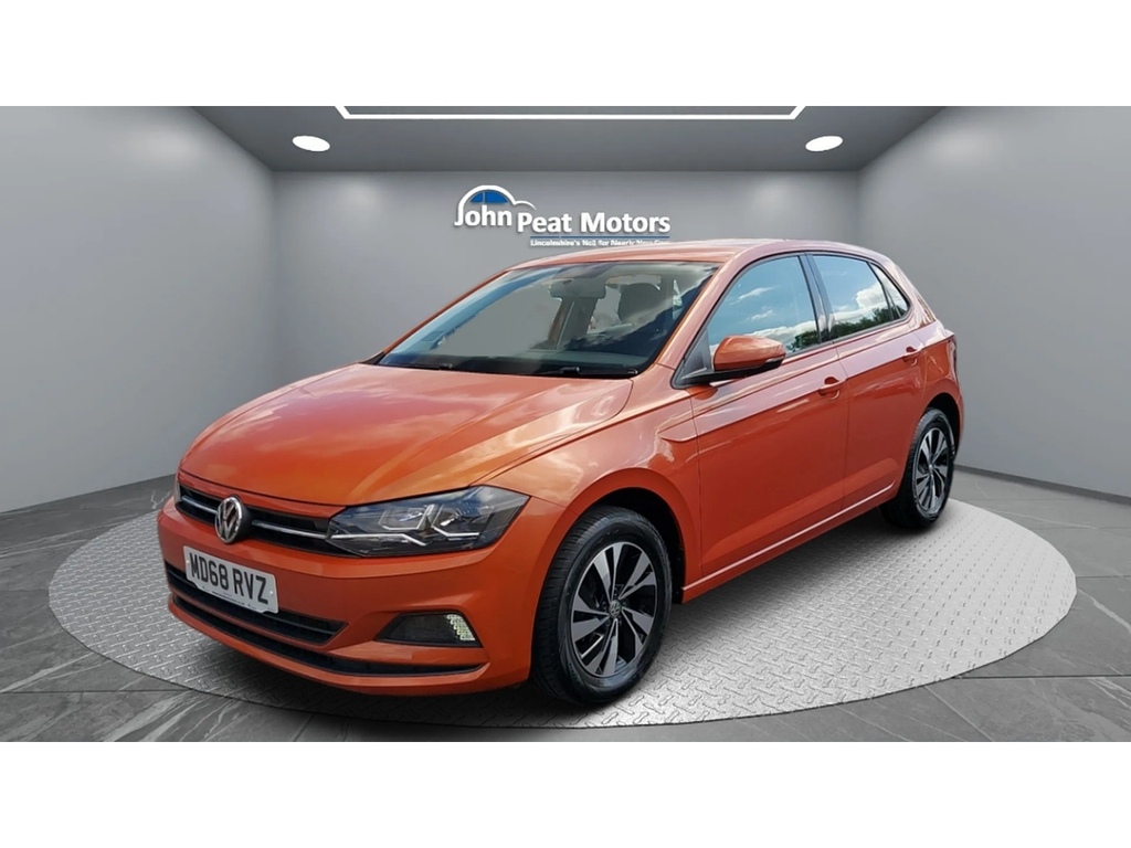 Volkswagen Polo Se Tsi 95Bhp Orange