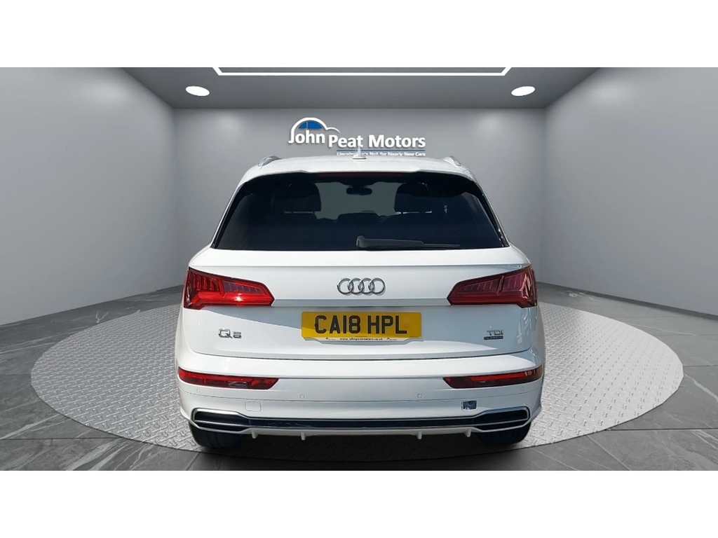 Audi Q5 Tdi S Line CA18HPL White #6