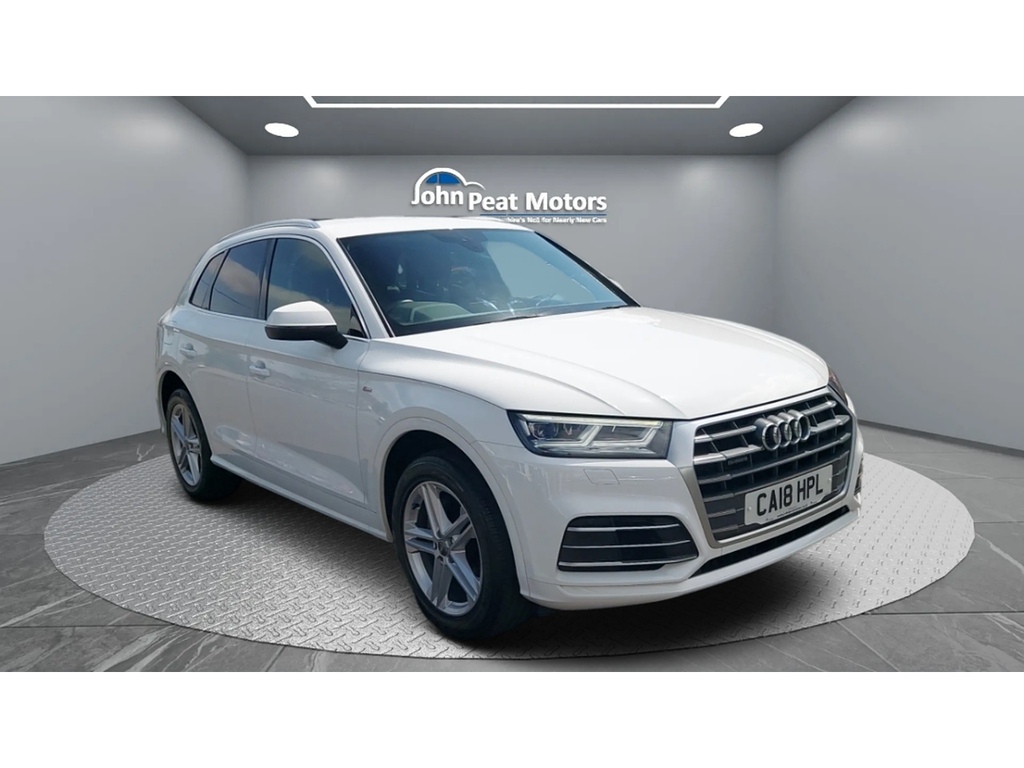 Audi Q5 Tdi S Line CA18HPL White #3