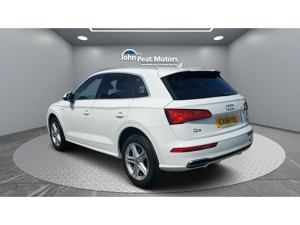 Audi Q5 Tdi S Line CA18HPL White #5