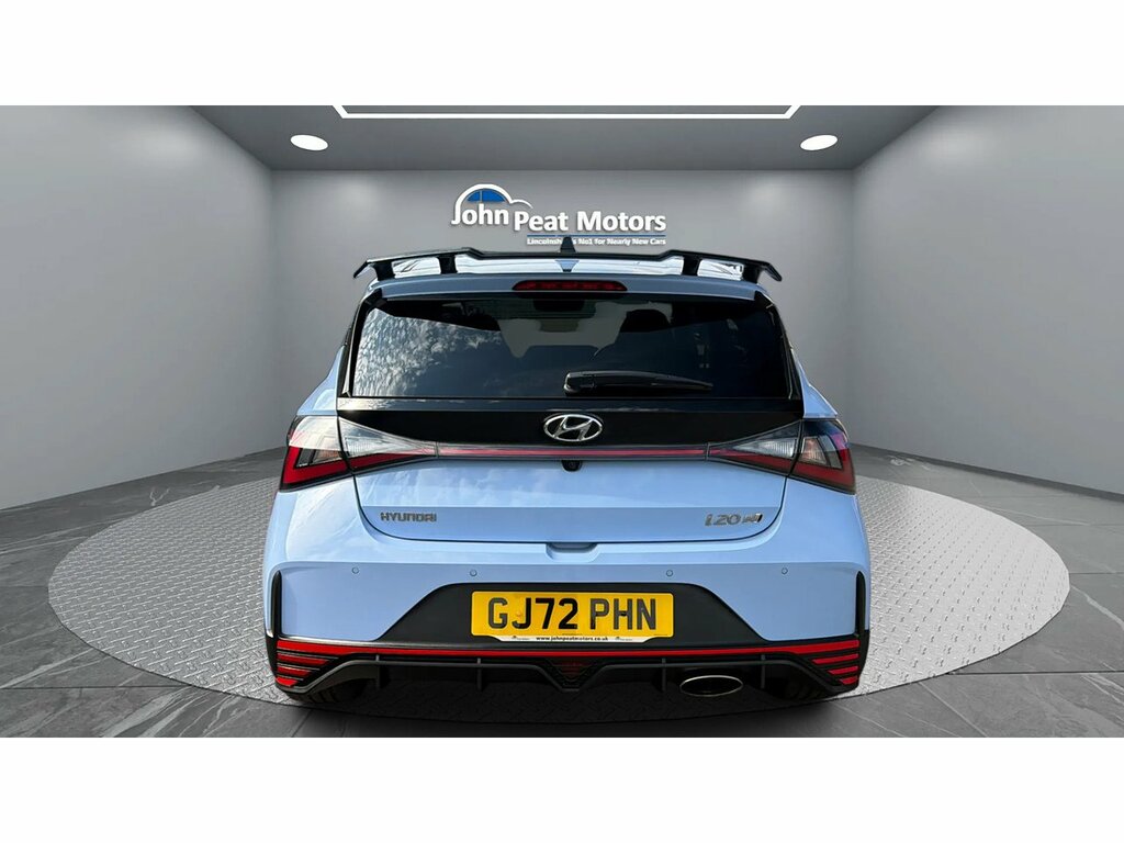 Hyundai I20 T-gdi N Blue #5