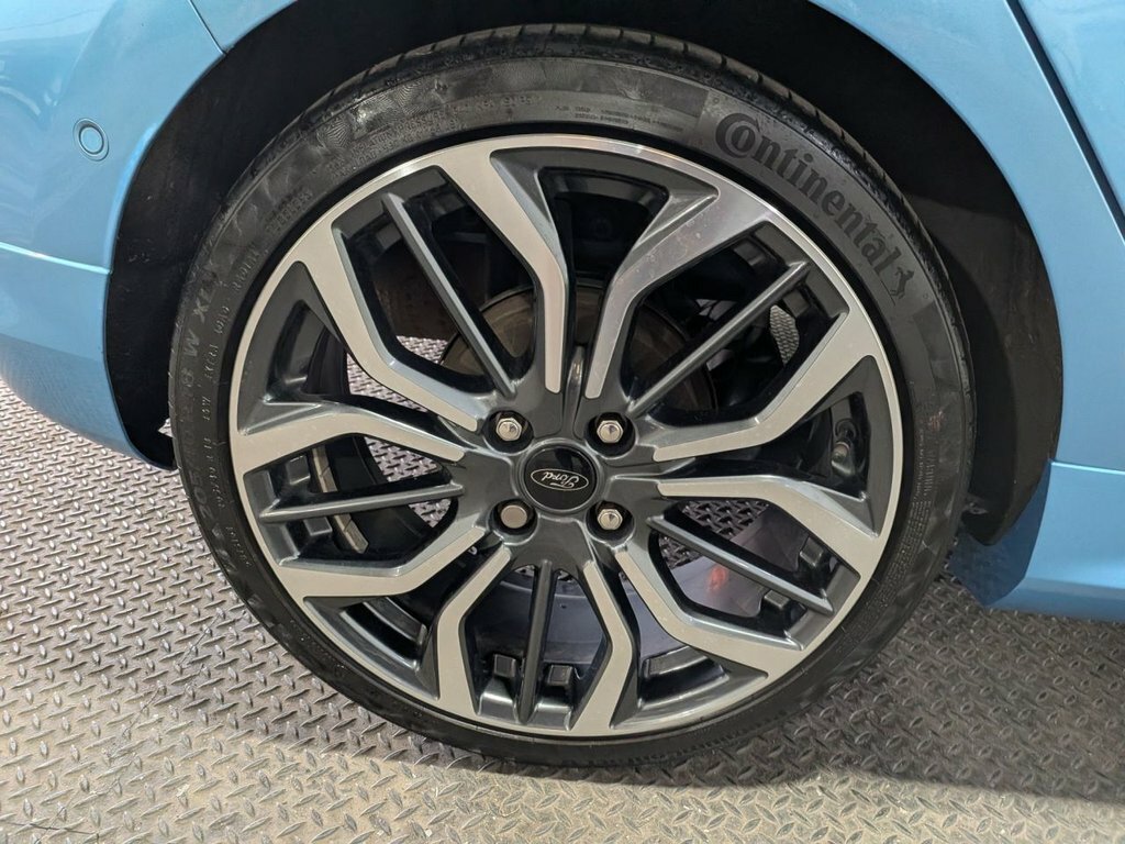 Ford Fiesta 1L St-line Vignale AF22MJY Blue #4